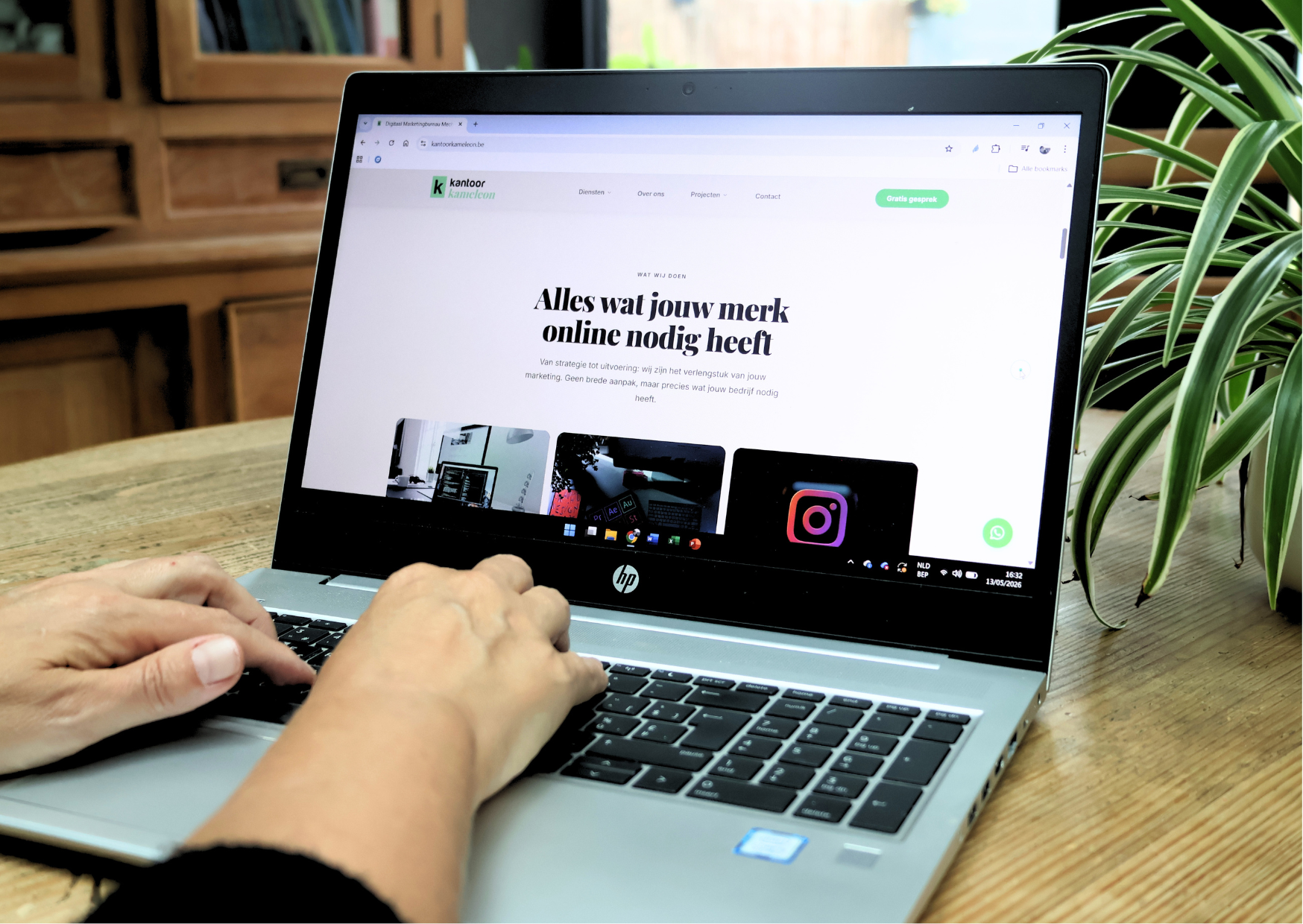 Webdesign op maat door Kantoor Kameleon