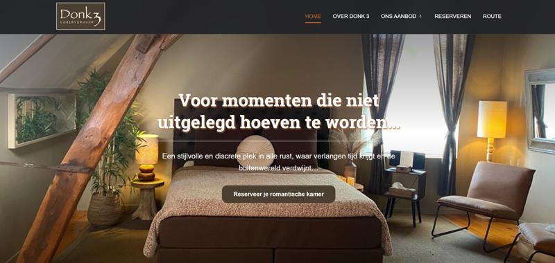 Donk 3 website – Kantoor Kameleon