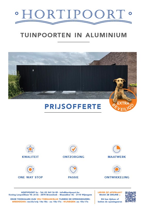 Hortipoort prijsoffertes – Kantoor Kameleon