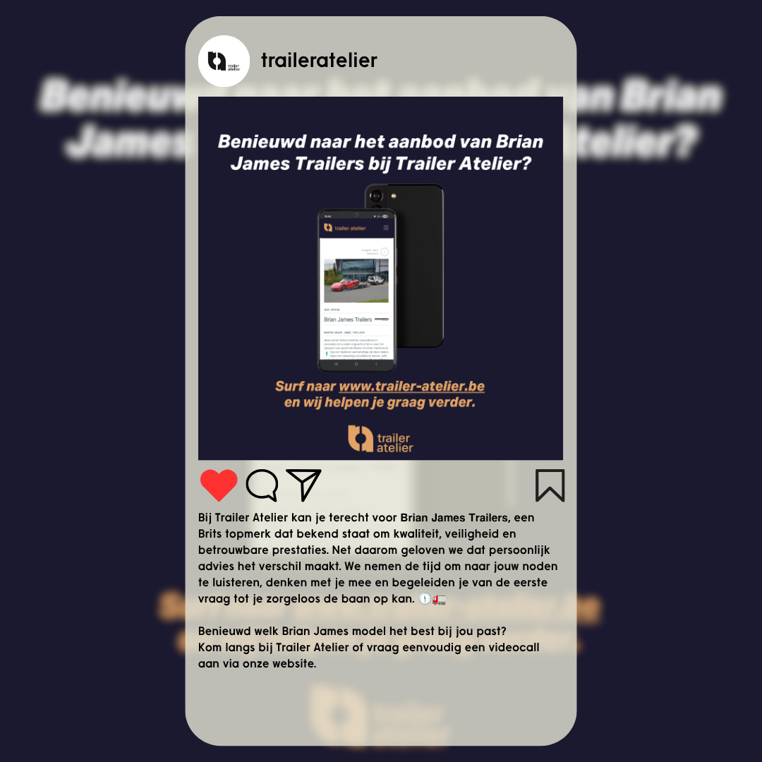 Sociale media carousel Trailer Atelier – slide 6
