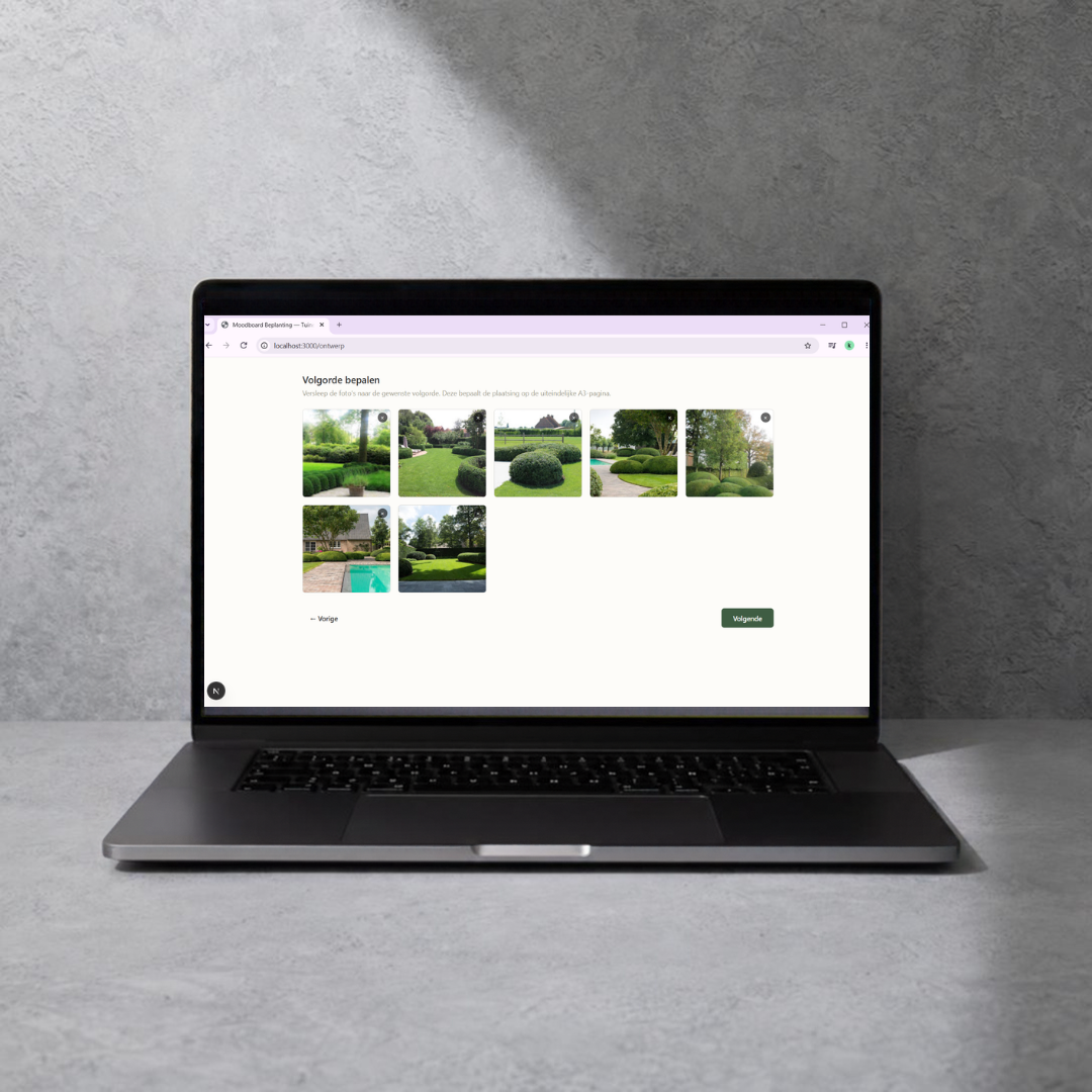 AI Automatisatie platform Tuinen Joos – scherm 2