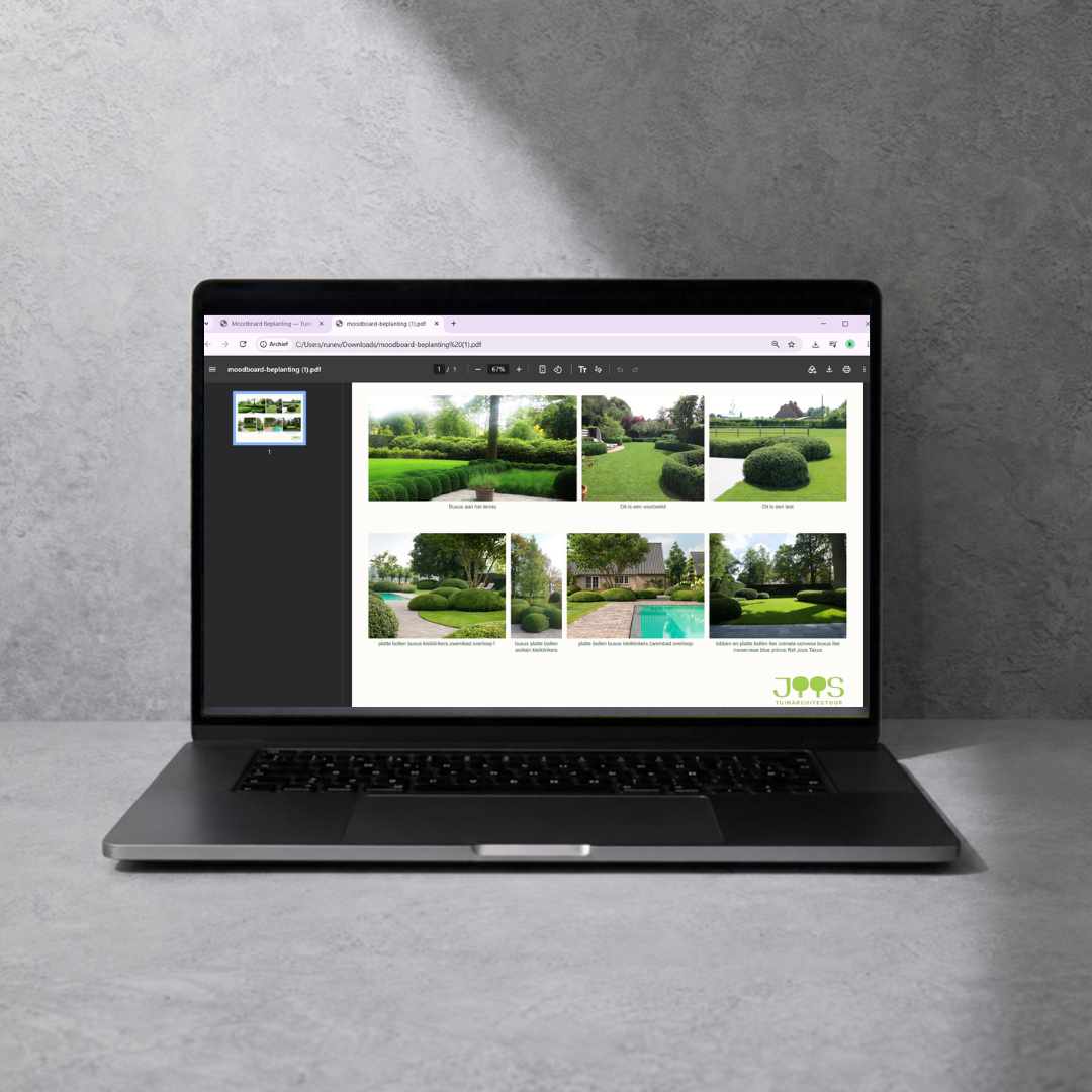 AI Automatisatie platform Tuinen Joos – scherm 4